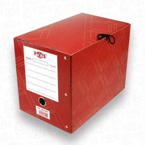 Boite à archive en carton Compact Pélliculé Dos 20cm