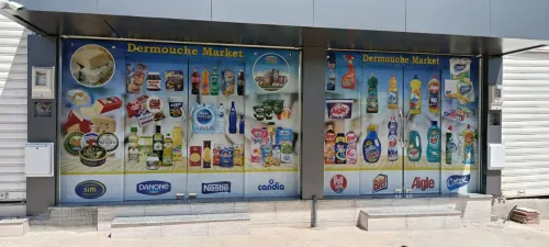 Habillage Vitrine et Façade