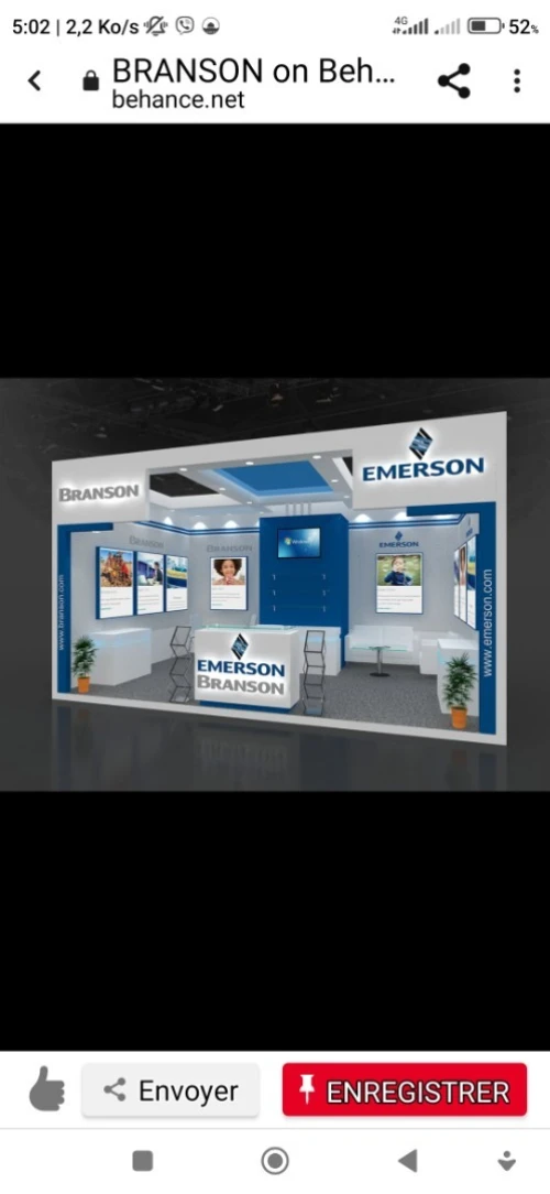  Conception  réalisation stand expo