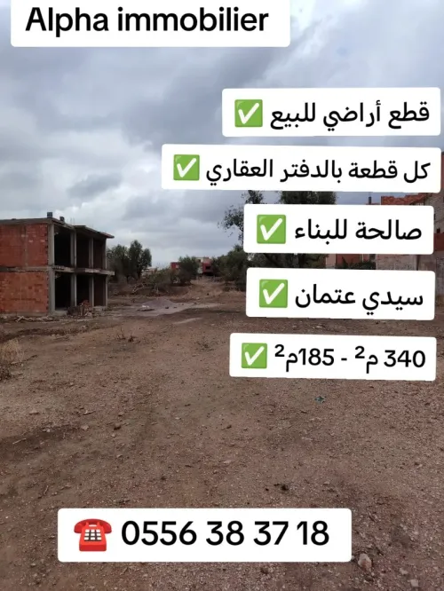Vente Terrain Tlemcen Tlemcen