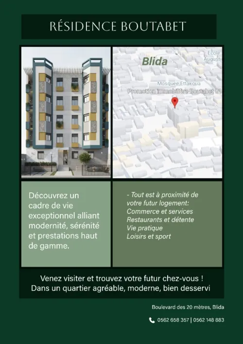 Vente Appartement Blida Blida