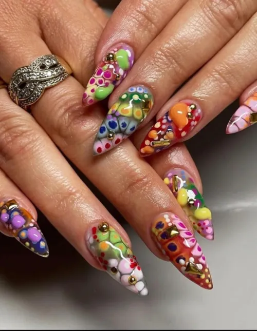 O2 nails طابعة أظافر