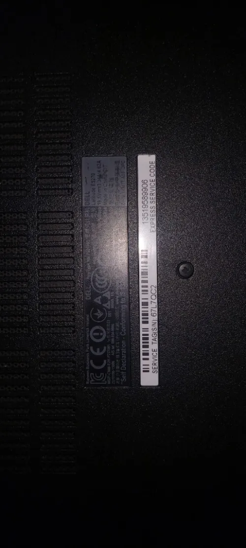 Dell Latitude E5270 en panne 