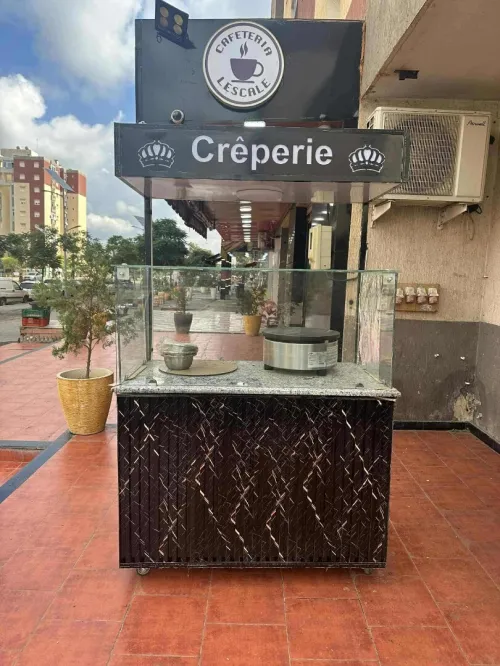 Table crêpes Avec appareil pancakes avec accessoires