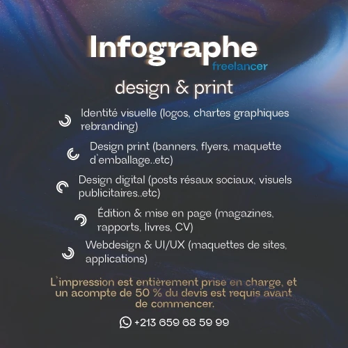 infographe/graphiste freelancer