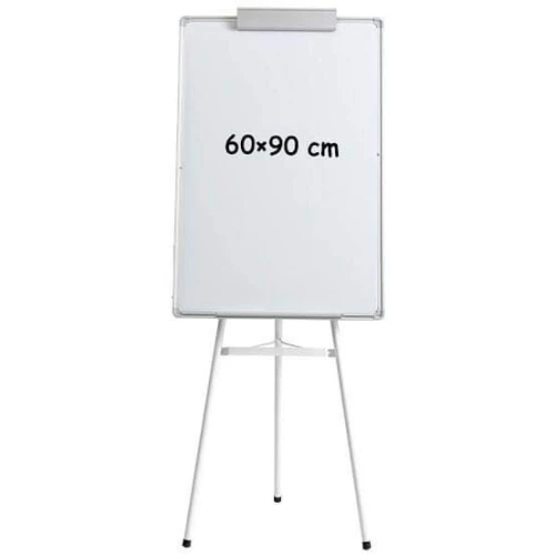Tableau blanc 90x60cm avec tripier 