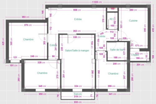Vente Appartement F4 Mostaganem Mostaganem