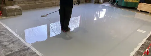Résine epoxy (fourniture et pose)
