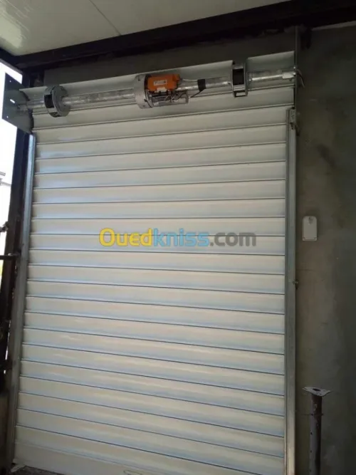 Porte Sectionnelle / Rideau garage Aluminium  / Porte Rapide /Porte coupe feu EI60 