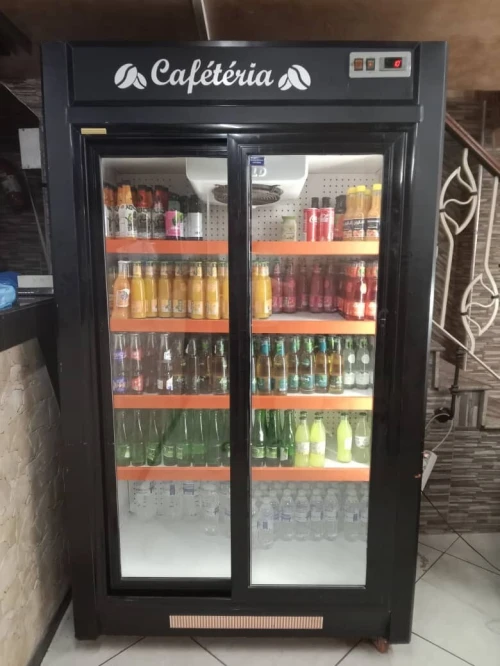 Frigo vitrine 2 portes 