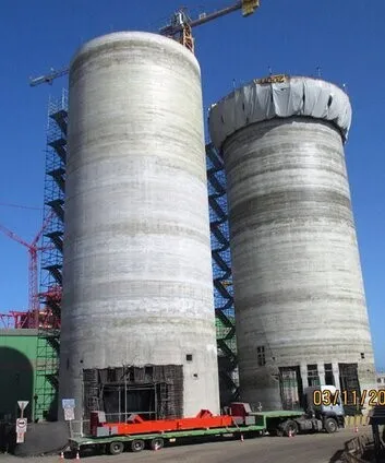 COFFRAGE GLISSANT AUTO GRIMPANT POUR SILO 