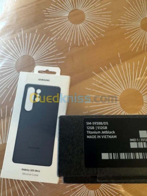 Samsung S25 ultra S25 ULTRA 512 GB NOIR TITANE