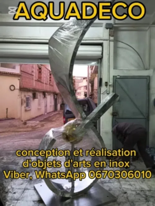 Réalisation de stèles, sculpture et objets d'arts 