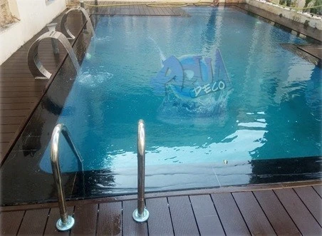  réalisation de piscine naturelle et miroir  تصميم وإنشاء حمامات السباحة