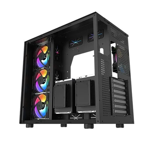 BOITIER GAMER XIGMATEK ATX AQUARIUS PRO BLACK