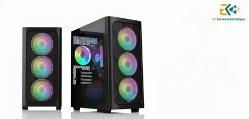 BOITIER ARES C301 BLACK 4FAN ARGB