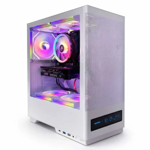 BOITIER PC GAMER MAGMA V8202 WHITE ARGB
