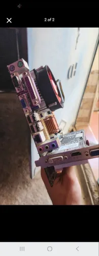 C.M. G41 + CPU 2Ghz + 1gb Graphic + 2gb Ram