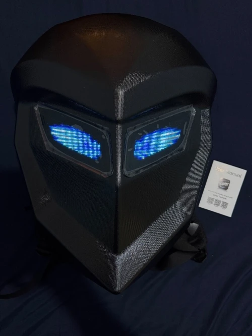 Sac à dos moto led modèle 2025