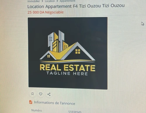 Vente Appartement F3 Tizi Ouzou Tizi ouzou