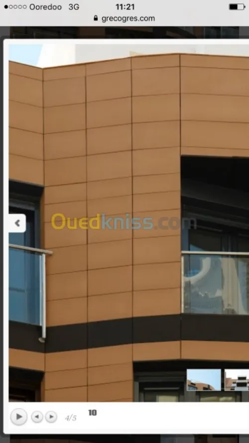 terre cuite -céramique façade ventille