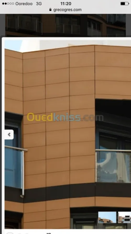 terre cuite -céramique façade ventille