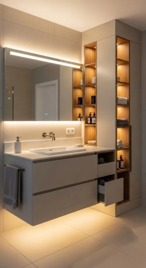Meuble Salle de Bain Sur Mesure Moderne & Luxe