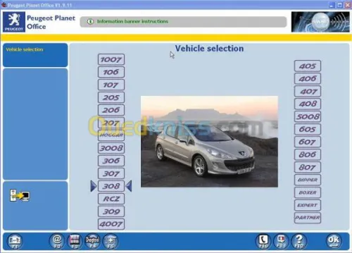 Scaner électronique automobile