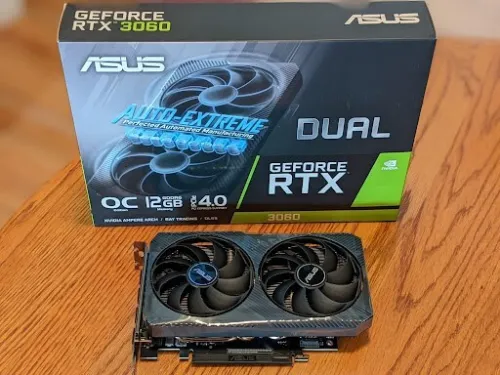 ASUS RTX 3060 12GB + ACER 650W (البيع جملة فقط)