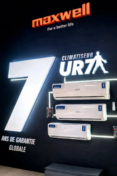 Climatiseur Maxwell 12000 btu nouveau modèle ultra tropical inverter