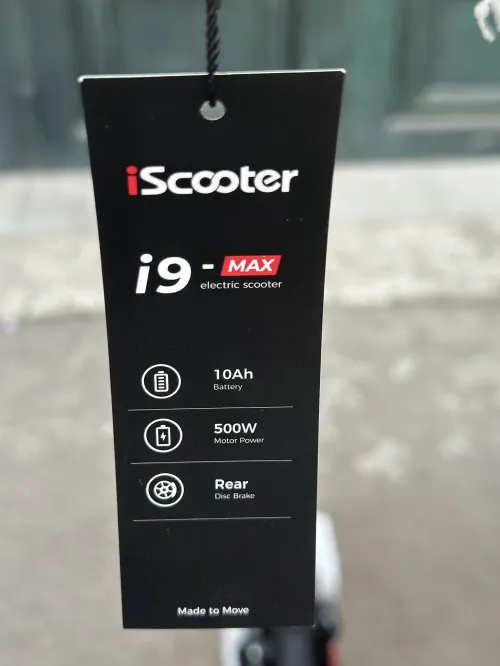 i9-max iScooter 