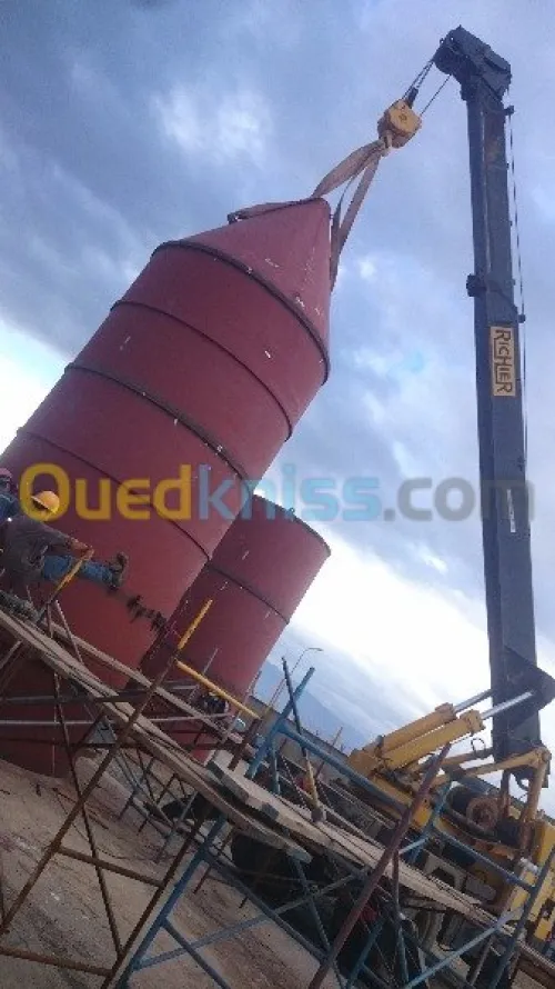 location grue RICHTER 12t 20t 30t 45t