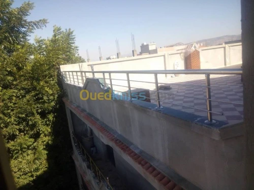 Rampe d'escalier en INOX