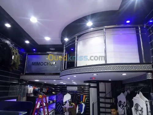 Rampe d'escalier en INOX