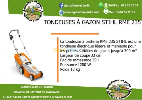 Tondeuse STIHL RME 235