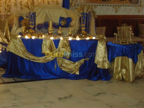 Décoration des salles de fete