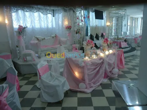 Décoration des salles de fete