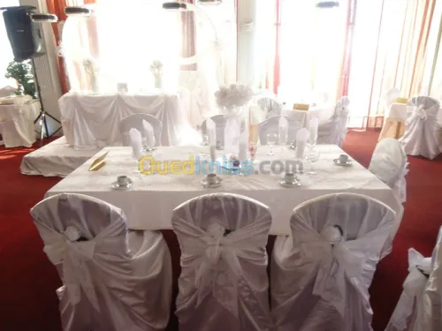 Décoration des salles de fete
