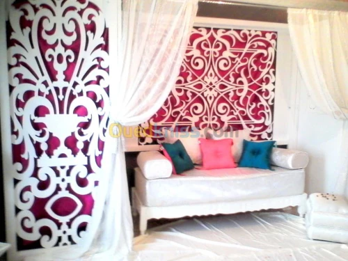 décoration fêtes mariages scène mariée