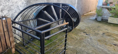Escalier métallique