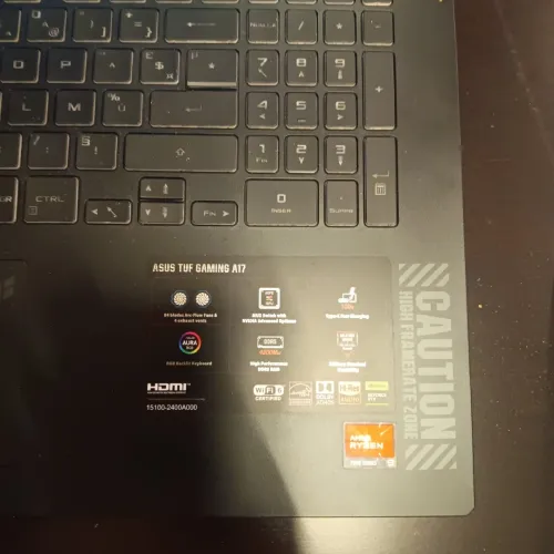 Asus TUF gaming A17