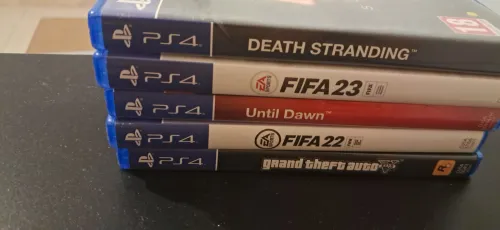 Lot 5 jeux ps4