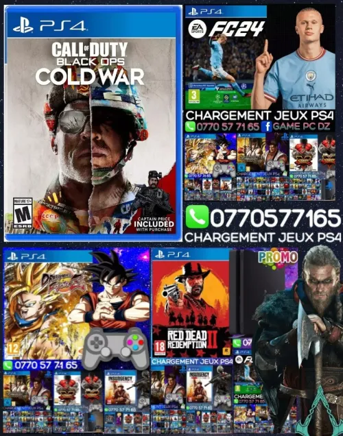 CHARGEMENT JEUX PS4 SUR VOTRE CONSOLE ( Assassin's Creed Valhalla ) Disponible Un Large Catalogue Disponible