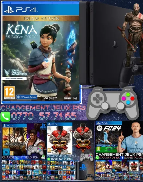 Chargement Et Instalation Des  Jeux Pc ( God Of War ) Disponible Taille 55 GB Un Large Catalogue Disponible