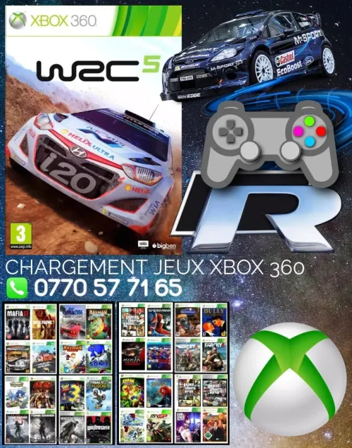 installation jeux Xbox 360 sur Disque dur de la console  + de 300 jeux disponible sur le catalogue 