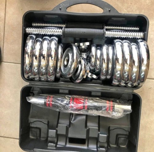 Valise musculation et haltéres