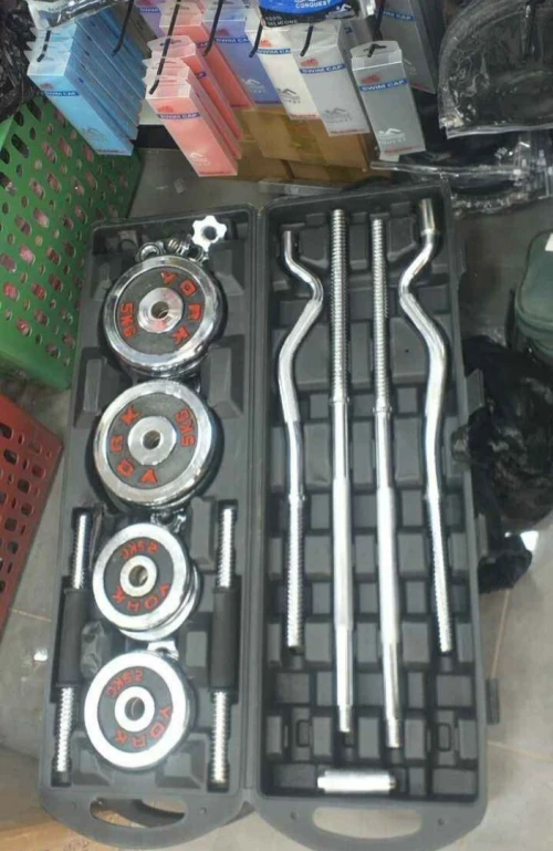 Valise musculation et haltéres
