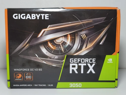 CARTE GRAPHIQUE GIGABYTE GEFORCE RTX 3050 WINDFORCE OC V2 6G