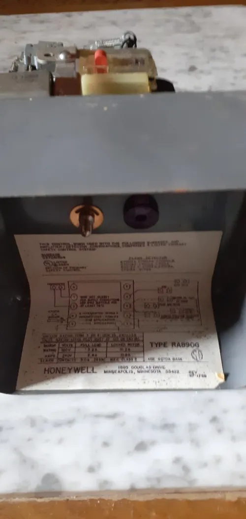 Relais sécurité flamme 