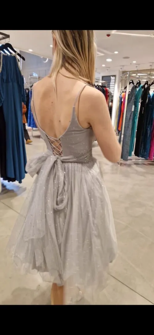 robe turquoise 